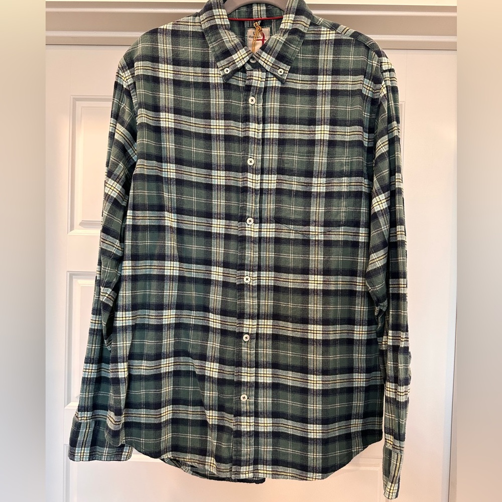 Relwen Flyweight Flannel, Large L, New with Tags